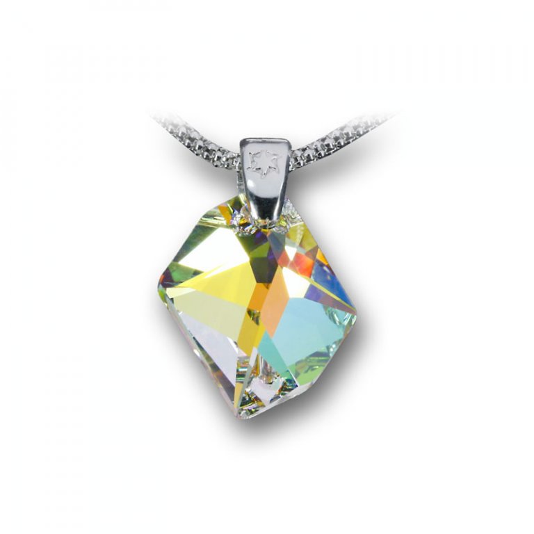 Swarovski stříbrný náhrdelník - Cosmic crystal 1/2